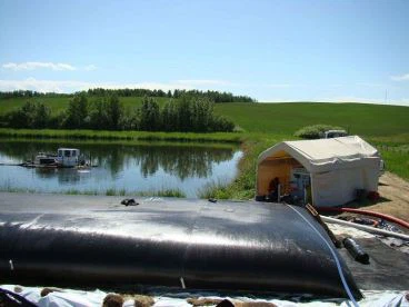 Зневоднення Geotube